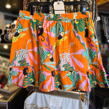  CHRISTIAN SIRIANO Tropical Animal Mini Skirt XL