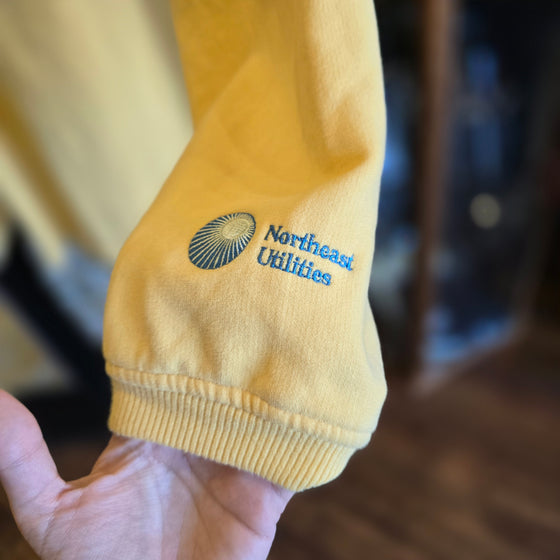 PORT AUTHORITY Yellow Quarter Zip Pullover XL - PopRock Vintage. The cool quotes t-shirt store.