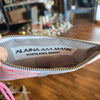 ALAINA AM MARIE Pink/White "Lobster Bisque" Clutch