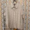 ALFANI Tan Polkadot Button Up L - PopRock Vintage. The cool quotes t-shirt store.