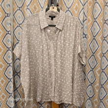 ALFANI Tan Polkadot Button Up L - PopRock Vintage. The cool quotes t-shirt store.