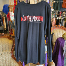  PRICE DROP! GILDAN Black "In The Mood" Musical Long Sleeve Tee 2XL