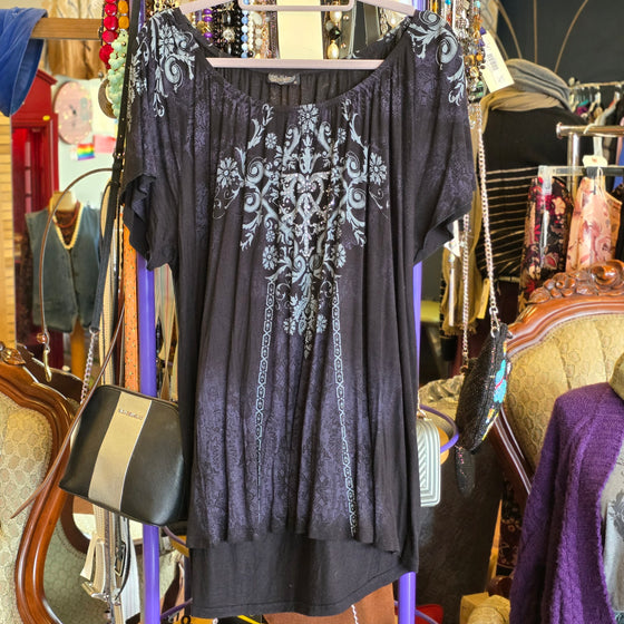 PRICE DROP! VANILLA SUGAR Black/Pattern 1X