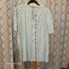 RM RICHARDS Green Diamond Pattern Button Up XL - PopRock Vintage. The cool quotes t-shirt store.