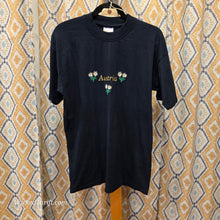  B&C Black "Austria" Tee L - PopRock Vintage. The cool quotes t-shirt store.